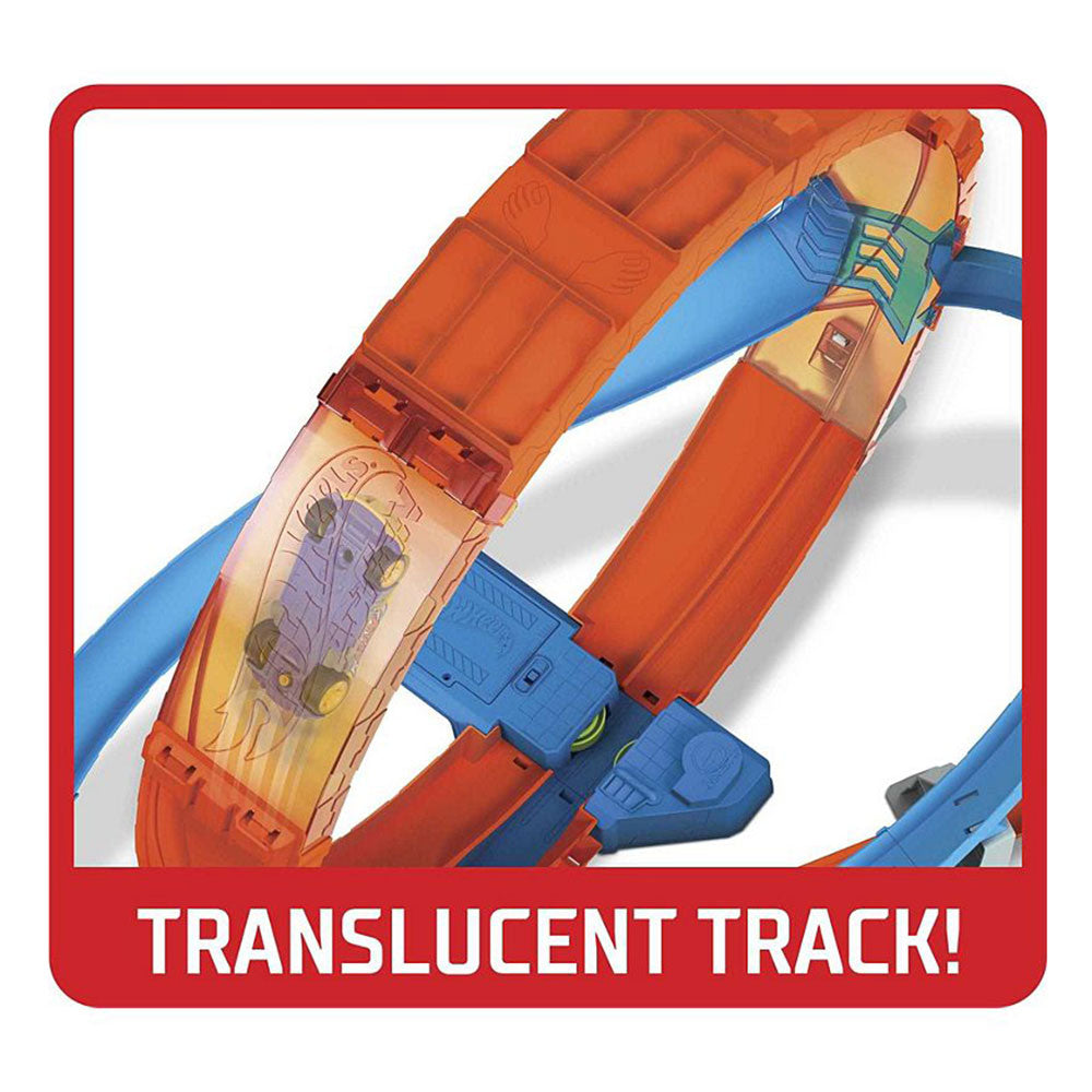 Hot Wheels Loop Mayhem Battery Operated Track Set for Kids Ages 5+ (Open Box) - VMInnovations