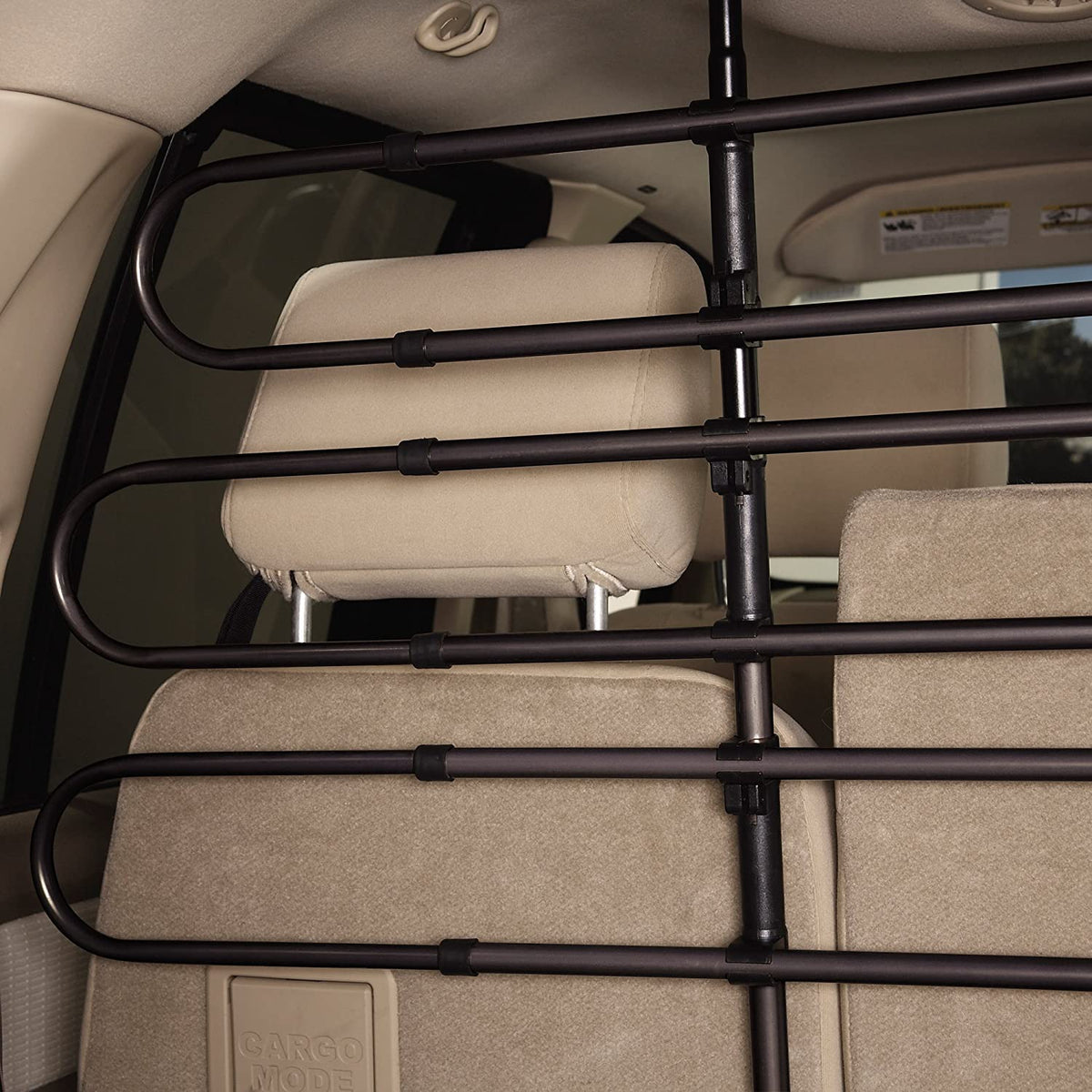 Guardian Gear Steel Pet Safety SUV Vehicle Travel Barrier Gate, Black (Used)