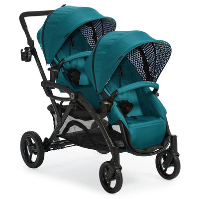 Countours Tandem Stroller and 2 Pack of Chicco KeyFit 30 Zip Air Infant Car Seat