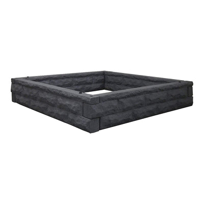 Good Ideas Garden Wizard Outdoor Self Watering Raised Garden Bed, Dark Granite