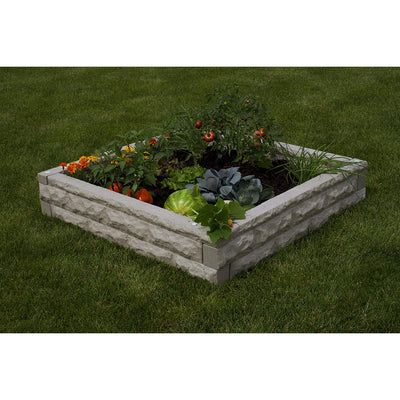 Good Ideas Garden Wizard Outdoor Self Watering Raised Garden Bed, Sandstone