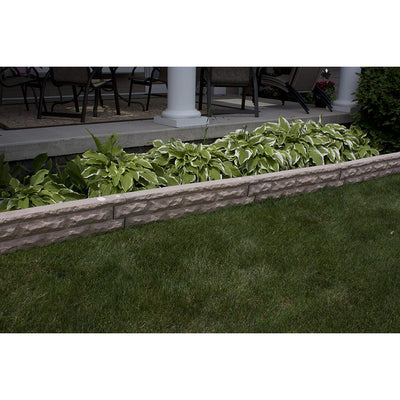 Good Ideas Garden Wizard Self Watering 4 Gallon Landscape Border, Sandstone