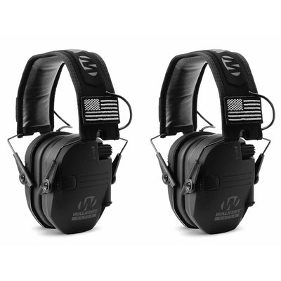 Walkers Razor Slim Shooting Ear Protection Muffs (2 Pack) - VMInnovations