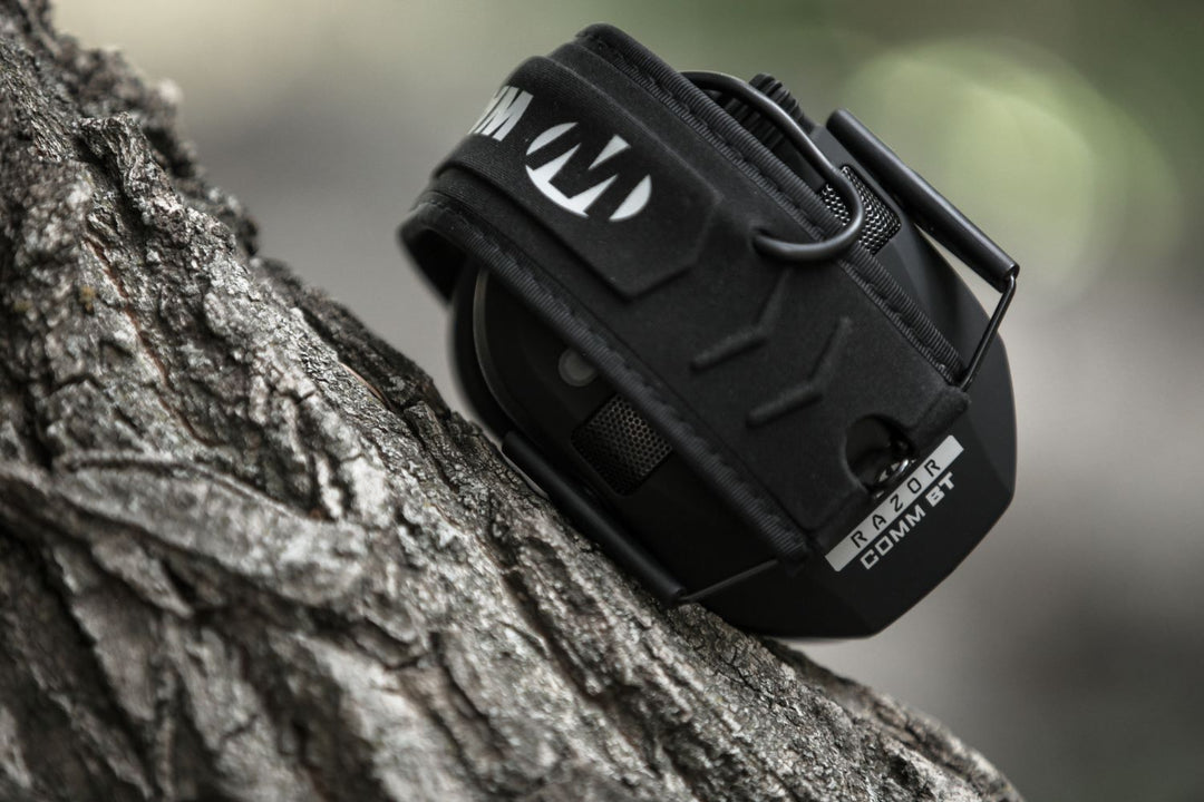 Walker's Razor Electronic Shooting Protection Earmuffs, NRR 22 dB, Black (Used) - VMInnovations