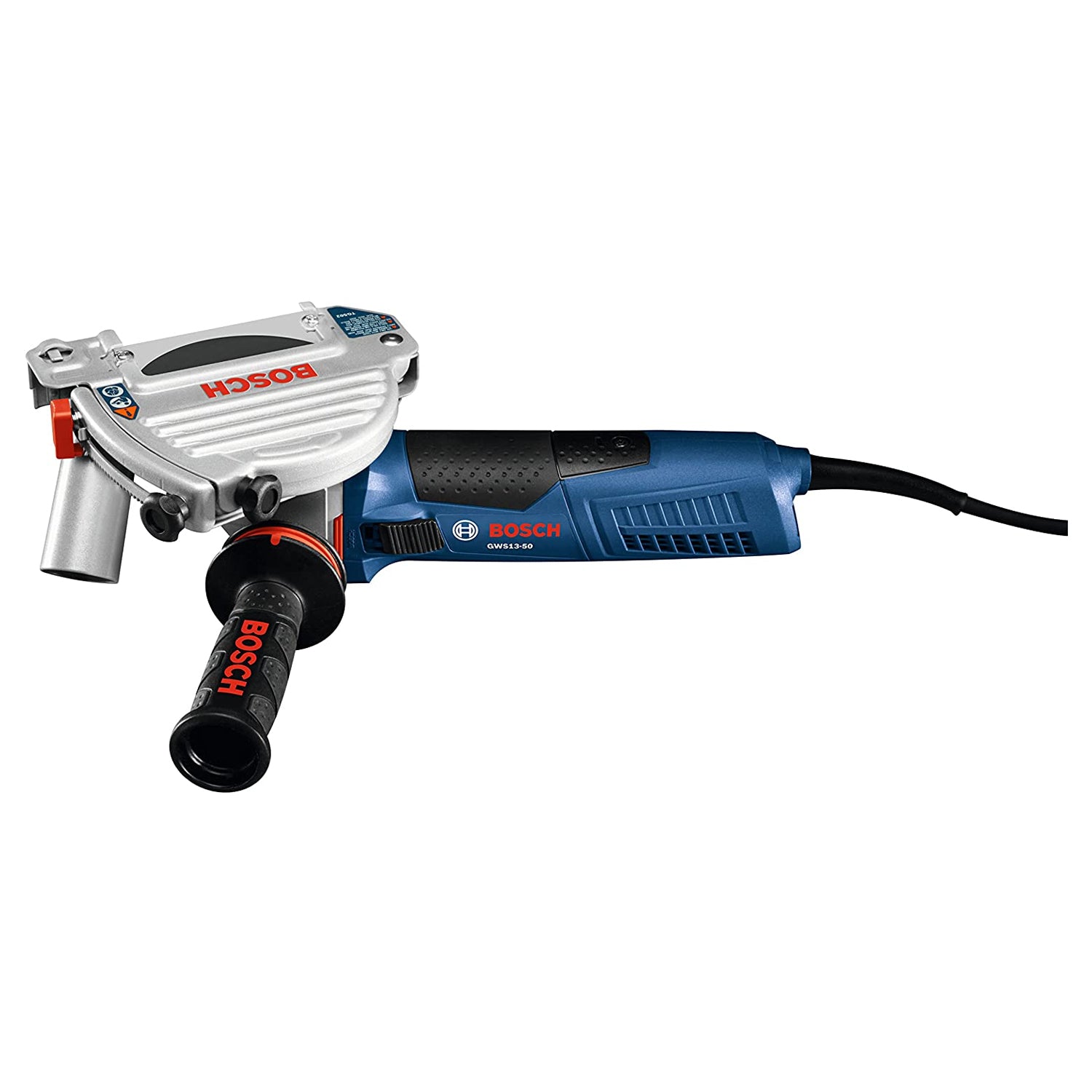Bosch 5 Inch Angle Corded Grinder with Tuckpointing Dust Guard, Blue (Open Box)