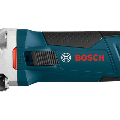 Bosch 5 Inch Angle Corded Grinder with Tuckpointing Dust Guard, Blue (Open Box)