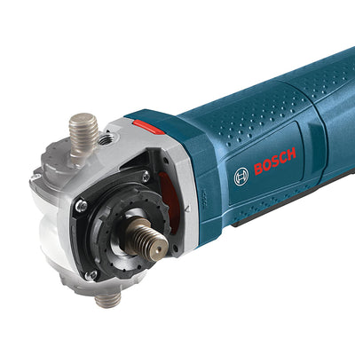 Bosch 5 Inch Angle Corded Grinder with Tuckpointing Dust Guard, Blue (Open Box)
