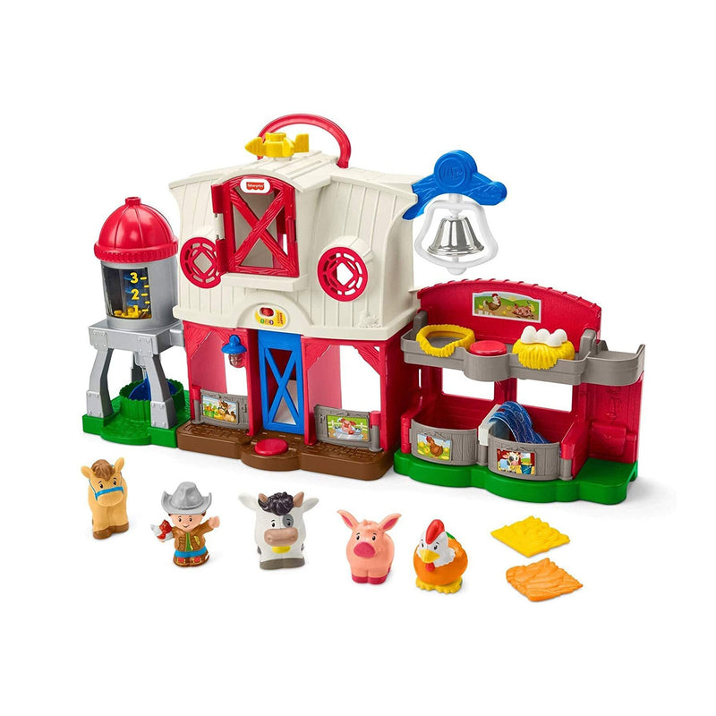 Fisher-Price Little People Caring for Animals Farm Playset for Toddlers Ages 1+