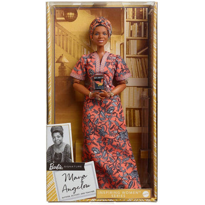 Barbie Inspiring Women Series Dr. Maya Angelou Collectible Articulated Doll