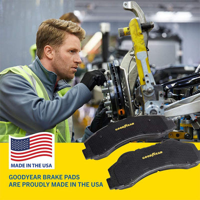 Goodyear Automotive Carbon Ceramic Truck and SUV Front Brake Pads (Open Box)
