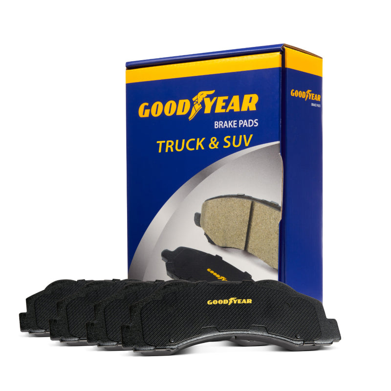 Goodyear Brakes GYD897 Automotive Carbon Ceramic Truck and SUV Front Brake Pads