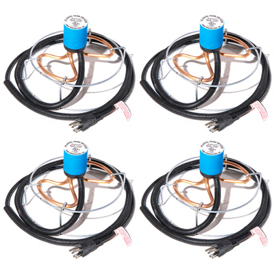 Farm Innovators H-439 1000 Watt Cast Aluminum Submergible Water Deicer (4 Pack)