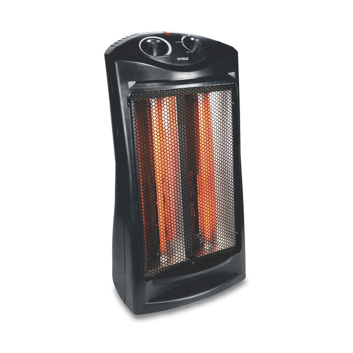 Optimus H-5235 Portable Fan Forced Tower Quartz Heater w/ Thermostat (Used)