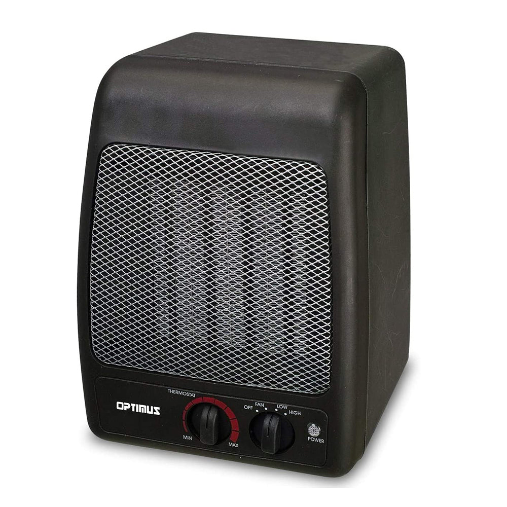 Optimus H-7000 Indoor Electric Ceramic Space Heater with Thermostat (Open Box)