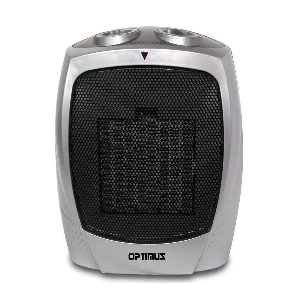 Optimus H-7004 Portable Electric Ceramic Space Heater with Thermostat (Open Box) - VMInnovations