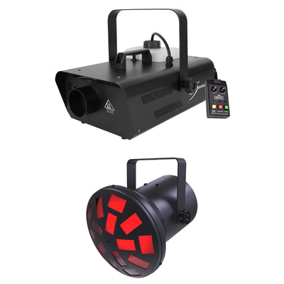 Chauvet DJ Hurricane Smoke Fog Machine + LED Beam Stage Lighting Effect