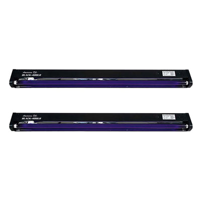 Chauvet DJ Hurricane Fog Machine with Remote & American DJ Blacklight (2 Pack)