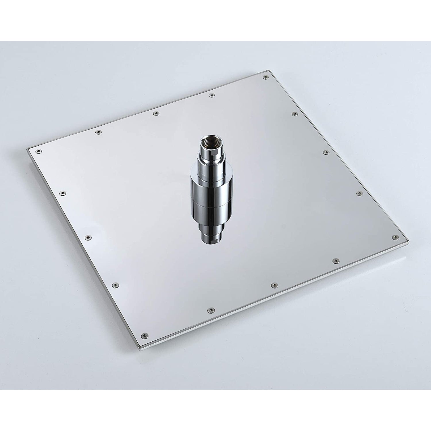 Hongtoo 12" Stainless Steel Hydroelectric LED Rain Waterfall Shower Head (Used)