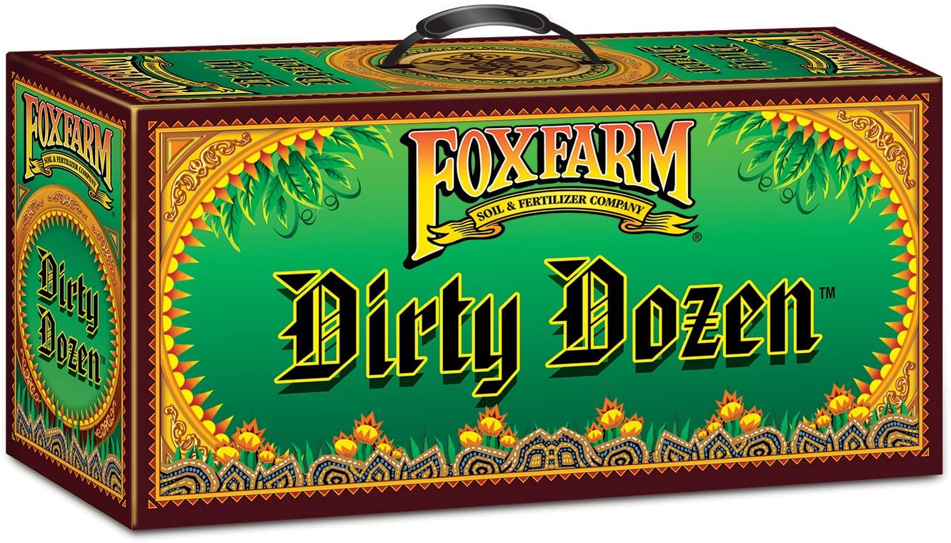 Hydrofarm FX14109 Fox Farm Dirty Dozen Liquid Nutrient Plant Food Starter Kit (For Parts)