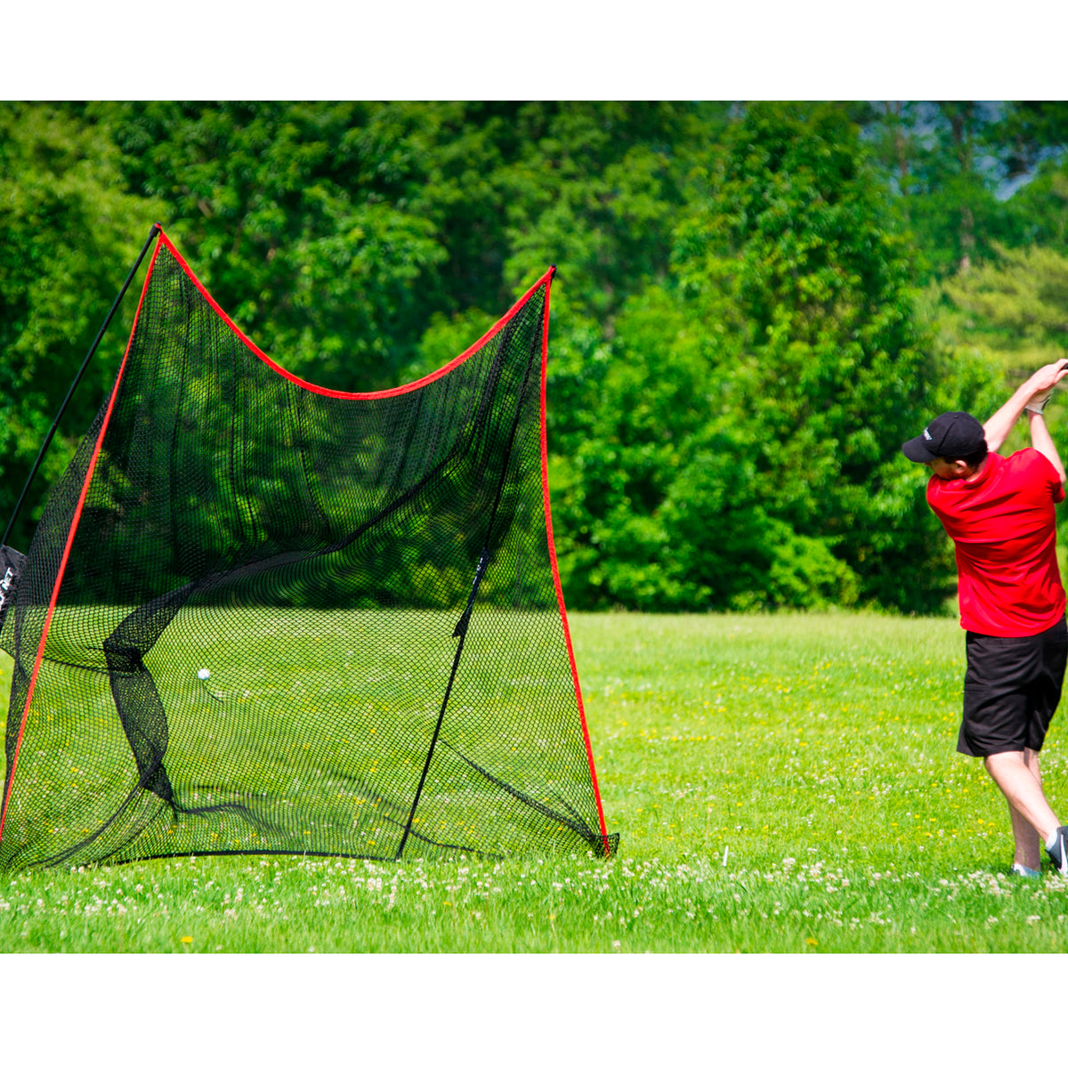 Rukket Sports 10x7-Foot Haack Home Golf Practice Net Training Aid (Open Box)