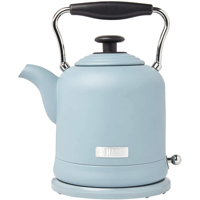 Haden Highclere 1.5 Liter Cordless Electric Tea Pot Kettle, Pool Blue (Damaged)