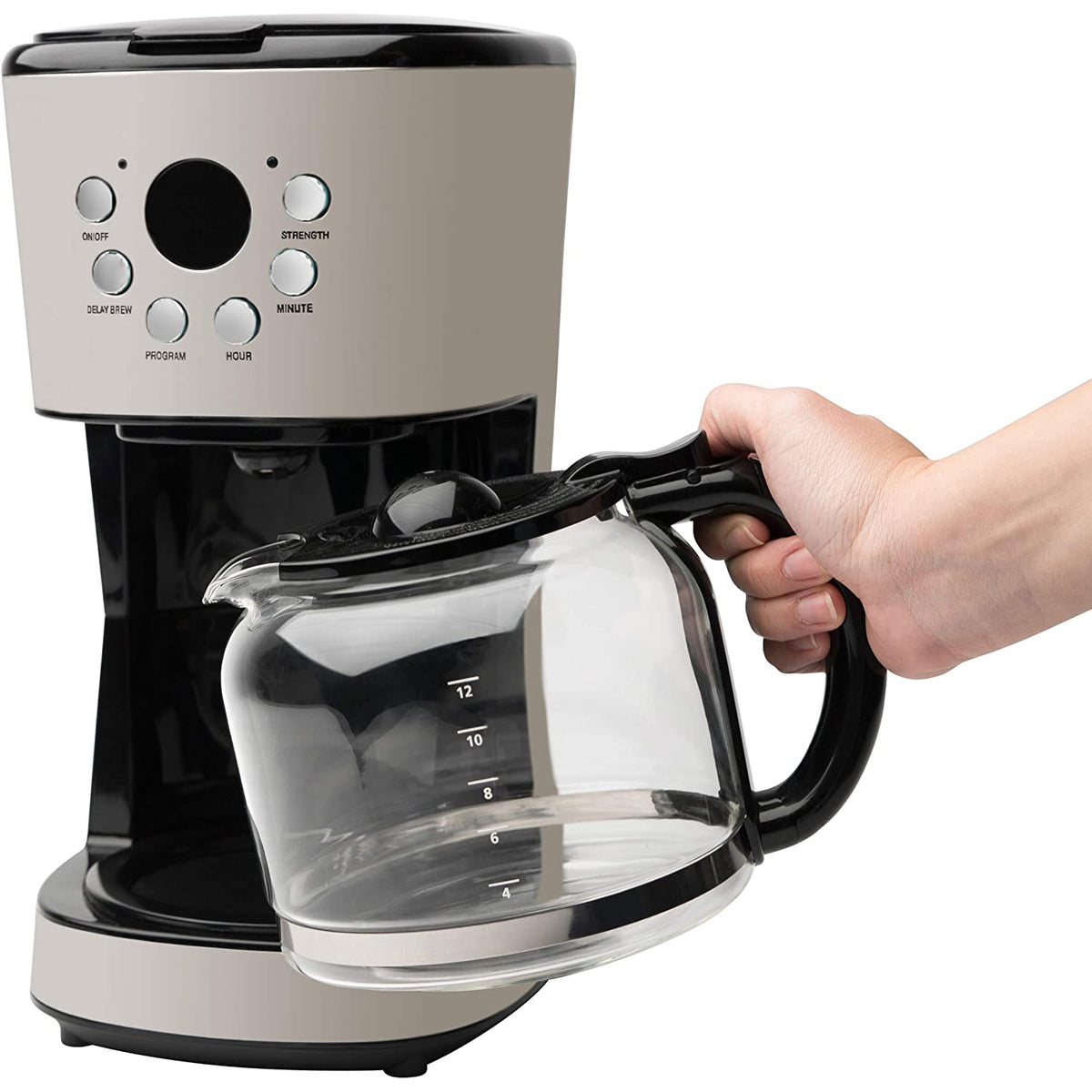 Haden Retro Style 12 Cup Programmable Home Coffee Maker Machine w/ Carafe, Putty + LEGO® Star Wars™ Return of the Jedi A-Wing Starfighter w/ 3 Minifigures | 75003