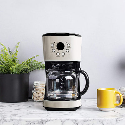 Haden Retro Style 12 Cup Programmable Home Coffee Maker Machine w/ Carafe, Putty + LEGO® Star Wars™ Return of the Jedi A-Wing Starfighter w/ 3 Minifigures | 75003