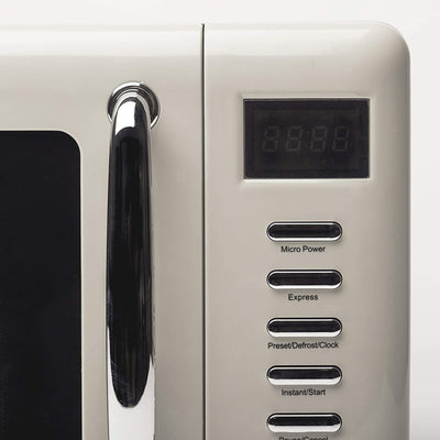 Haden Cotswold Vintage Retro 0.7 Cu Ft 800W Countertop Microwave Oven (Used) - VMInnovations
