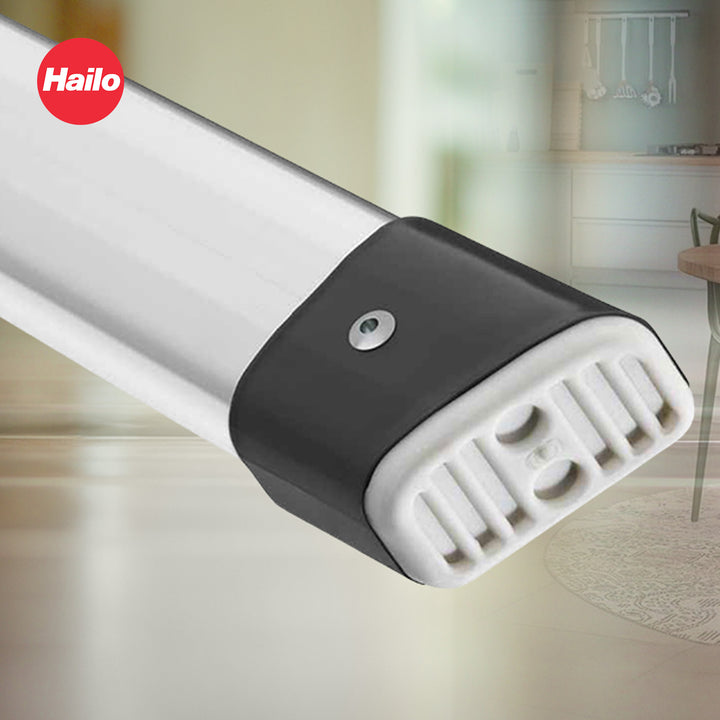 Hailo Folding Step Stool, 2-Sided 3 Step Ladder for Garage, (Open Box)