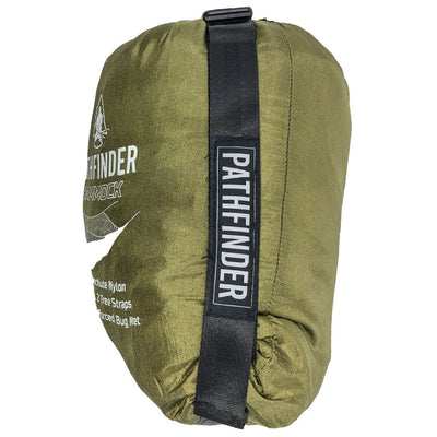 Self Reliance Outfitters Pathfinder 70D Nylon Jungle Camping Hammock, OD Green
