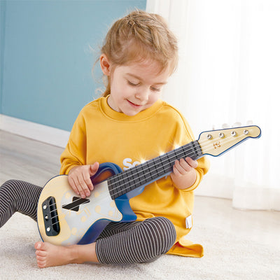 Hape Learn with Lights Electronic Ukulele Teaching Musical Instrument (Open Box) - VMInnovations