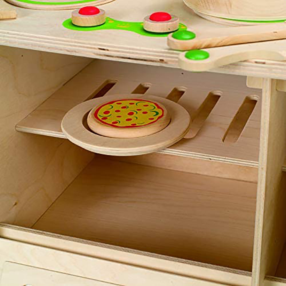 Hape My Creative Cookery Club Kids Wooden Chef Playset for Ages 3 and Up (Used) - VMInnovations