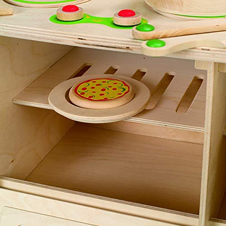 Hape My Creative Cookery Club Kids Wooden Chef Playset for Ages 3 and Up (Used) - VMInnovations