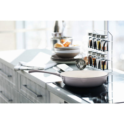 Hamilton Beach Enameled Coated Cast Iron Frying Pan Skillet, Gray (Set of 3) - VMInnovations