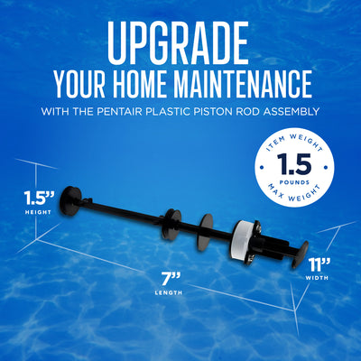 Pentair Plastic Piston Rod Assembly with Handle for PVC Slide Multiport Valve - VMInnovations