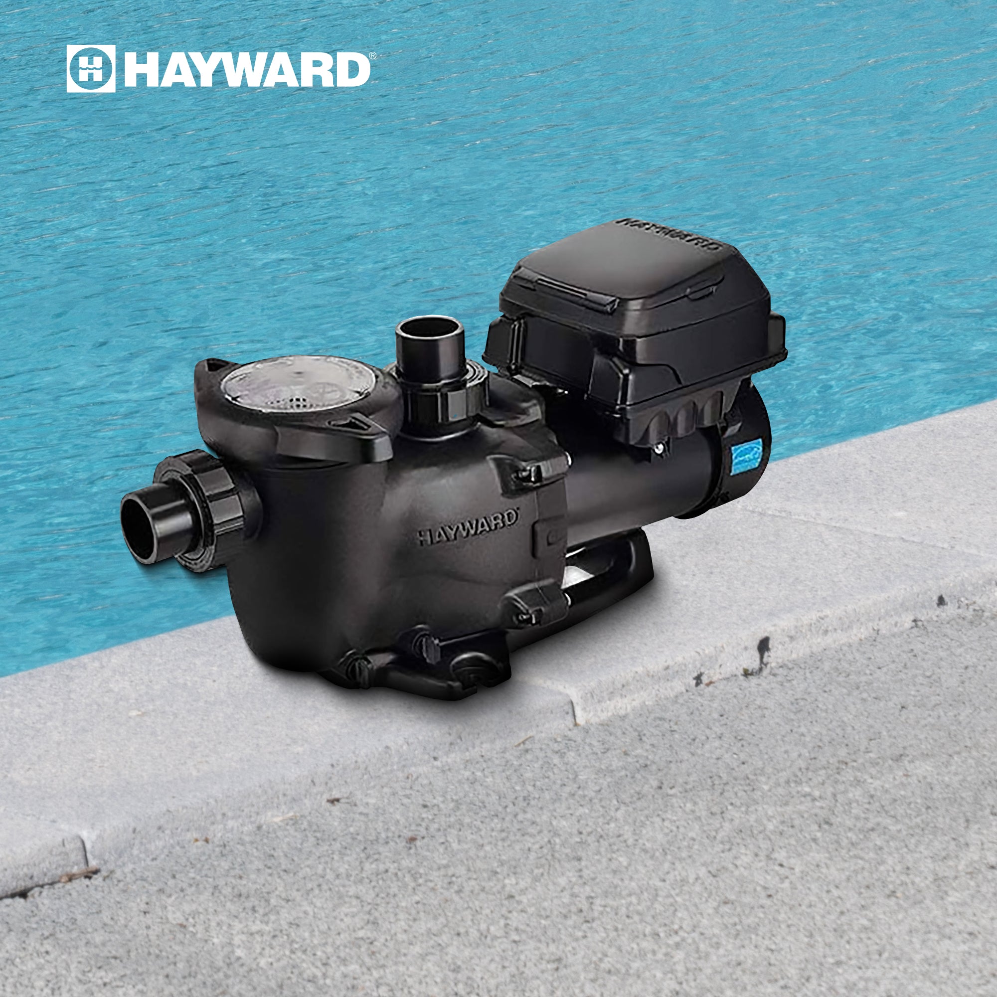 Hayward MaxFlo VS 230V Drop In Variable Speed Pump for In Ground Pools, Black - VMInnovations