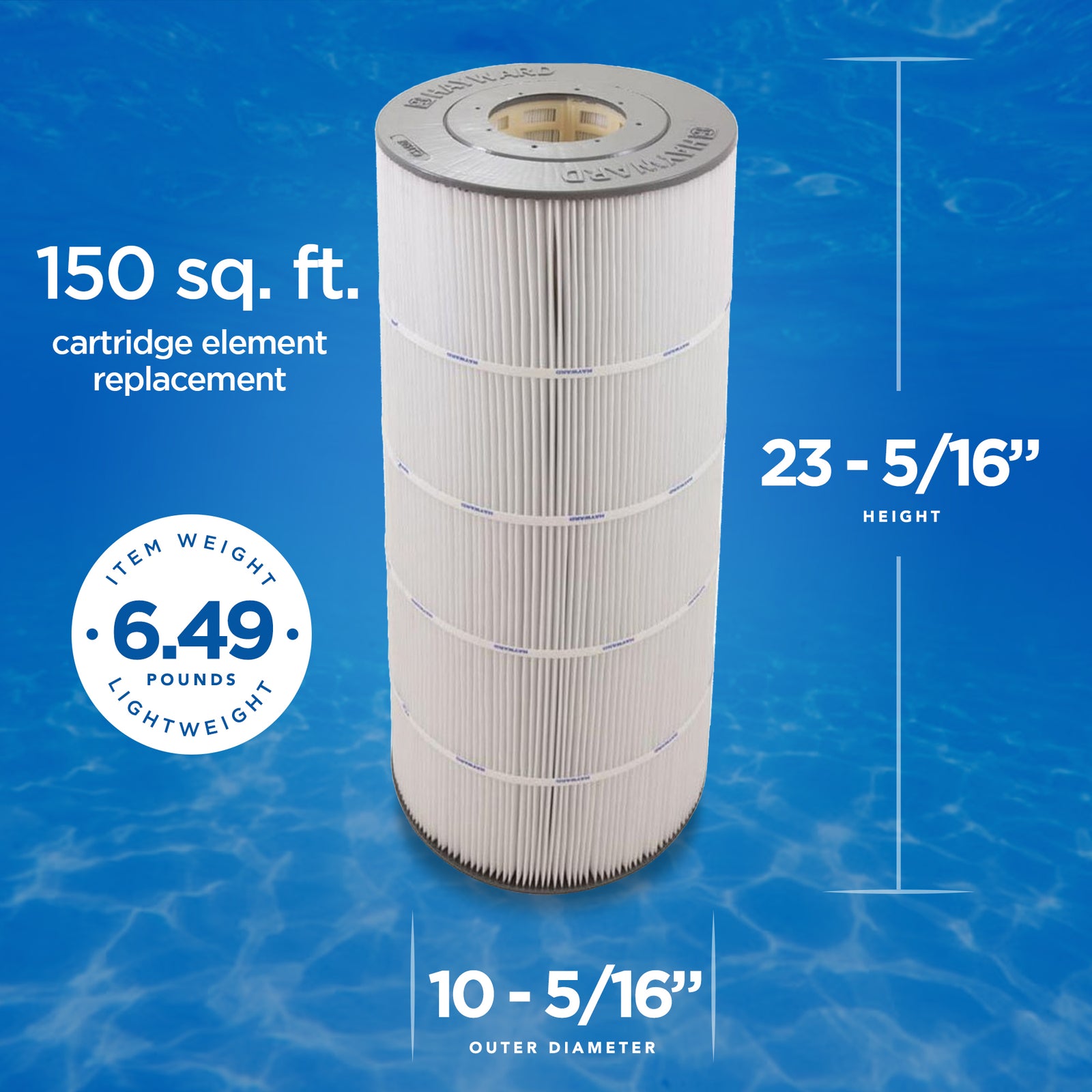 Hayward CX150XRE Replacement Cartridge Element for SwimClear Filter Model C150S - VMInnovations