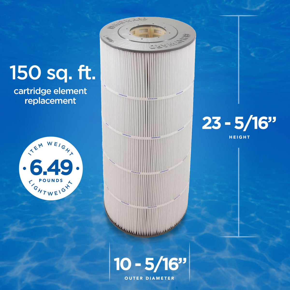 Hayward Replacement Cartridge Element for SwimClear Filter Model C150S(Open Box)