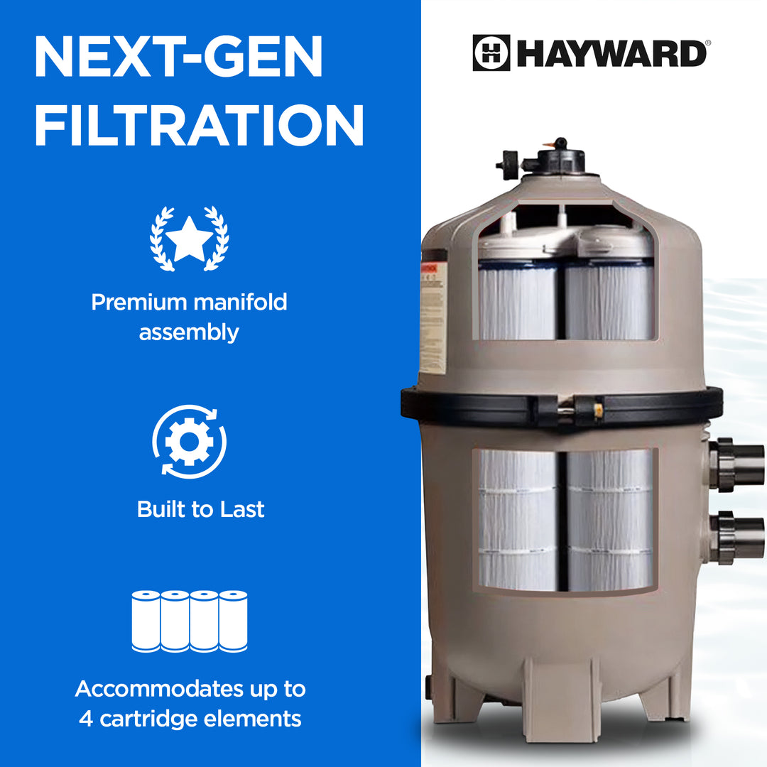 Hayward CX5030C Top Manifold Assembly for SwimClear In Ground Cartridge Filter