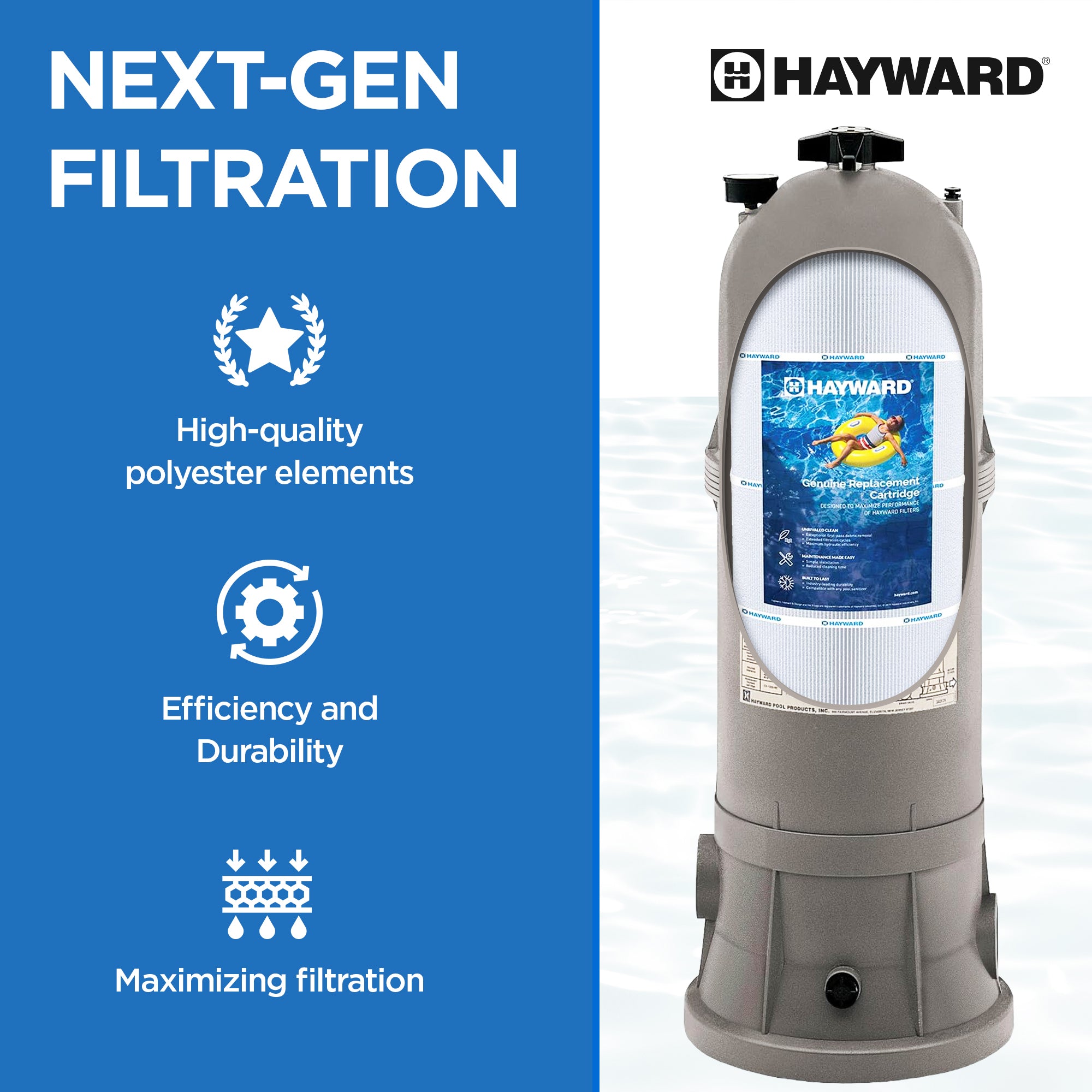 Hayward Replacement Cartridge Element for StarClear Plus C751 Filters (Used) - VMInnovations