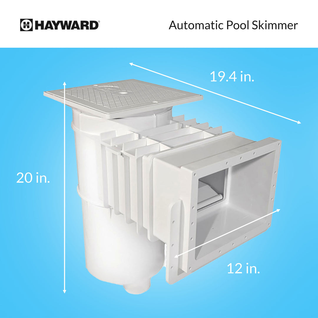 Hayward SP1084 Auto Skim Series Automatic Pool Skimmer Cleaner with 2 Inch FIP