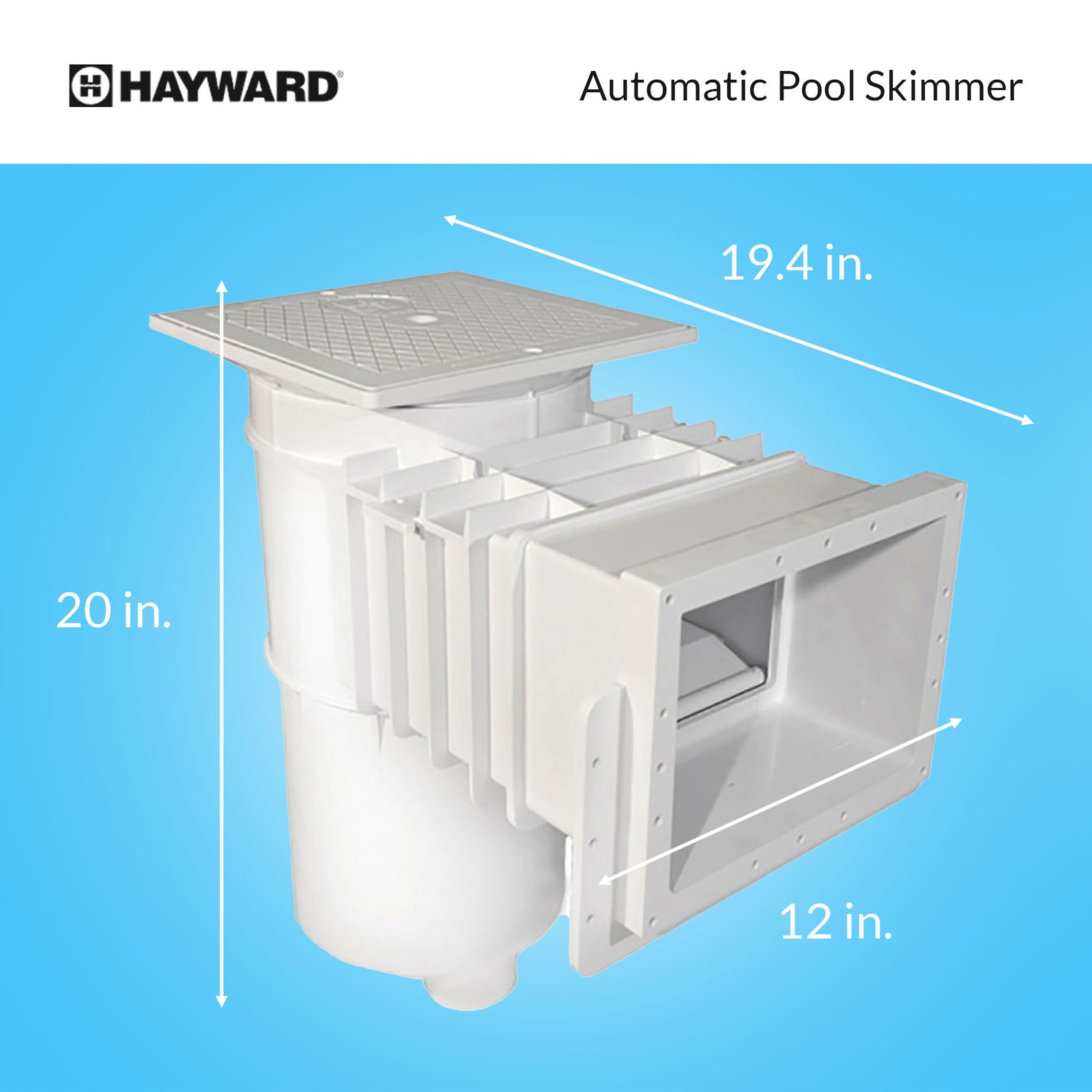 Hayward SP1084 Auto Skim Series Automatic Pool Skimmer Cleaner with 2 Inch FIP - VMInnovations
