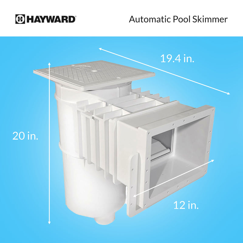 Hayward SP1084 Auto Skim Series Automatic Pool Skimmer Cleaner with 2 Inch FIP