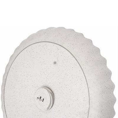 Farm Innovators Outdoor Heated Bird Bath, 120 Watt Stone Birdbath w/ Deck Mount - VMInnovations