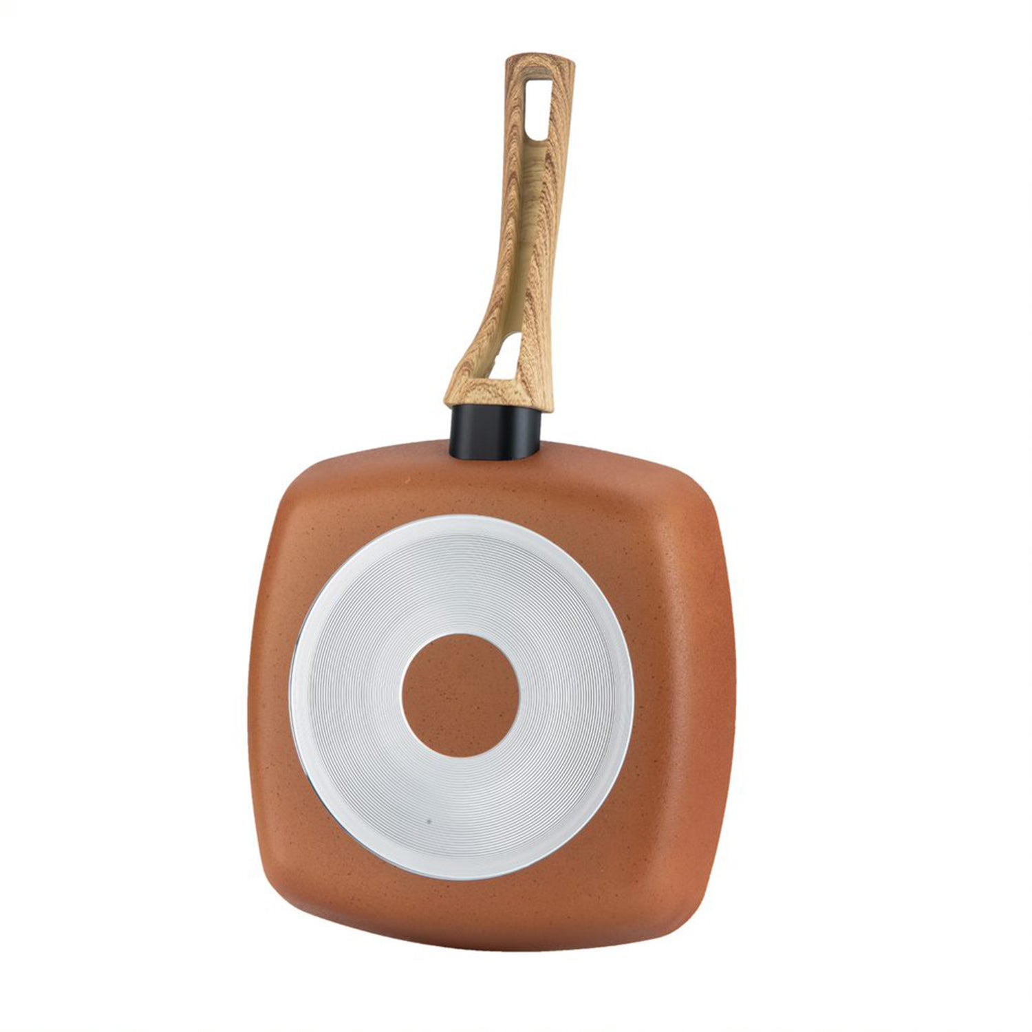 Hamilton Beach 11" Forged Aluminum Terracotta Nonstick Coated Pan (Open Box) - VMInnovations