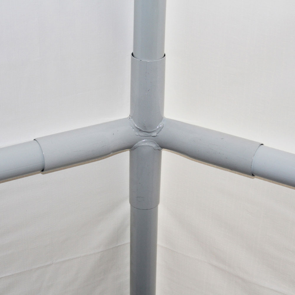 King Canopy Hercules 10 x 20 Foot 8 Leg Outdoor Shade Canopy, White (Open Box)