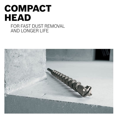 Bosch HC5073 1 1/4 x 36 Inch SDS Max Speed X Carbide Rotary Hammer Drill Bit