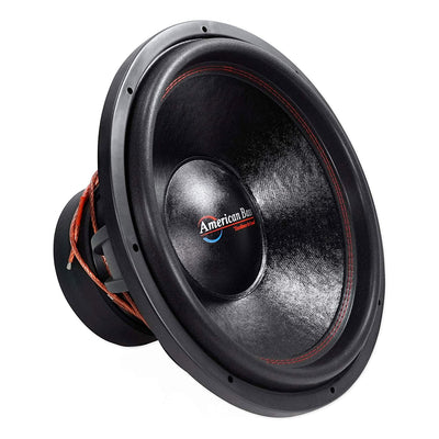 American Bass 18 Inch Dual 1 Ohm Voice Coil 2000 Watt Subwoofer Speaker (Used)
