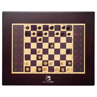 Square Off Grand Kingdom Chess Set AI Electric Chessboard Board Game (Used)