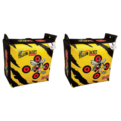 Morrell Yellow Jacket Outdoor Portable Field Point Archery Bag Target (2 Pack) - VMInnovations